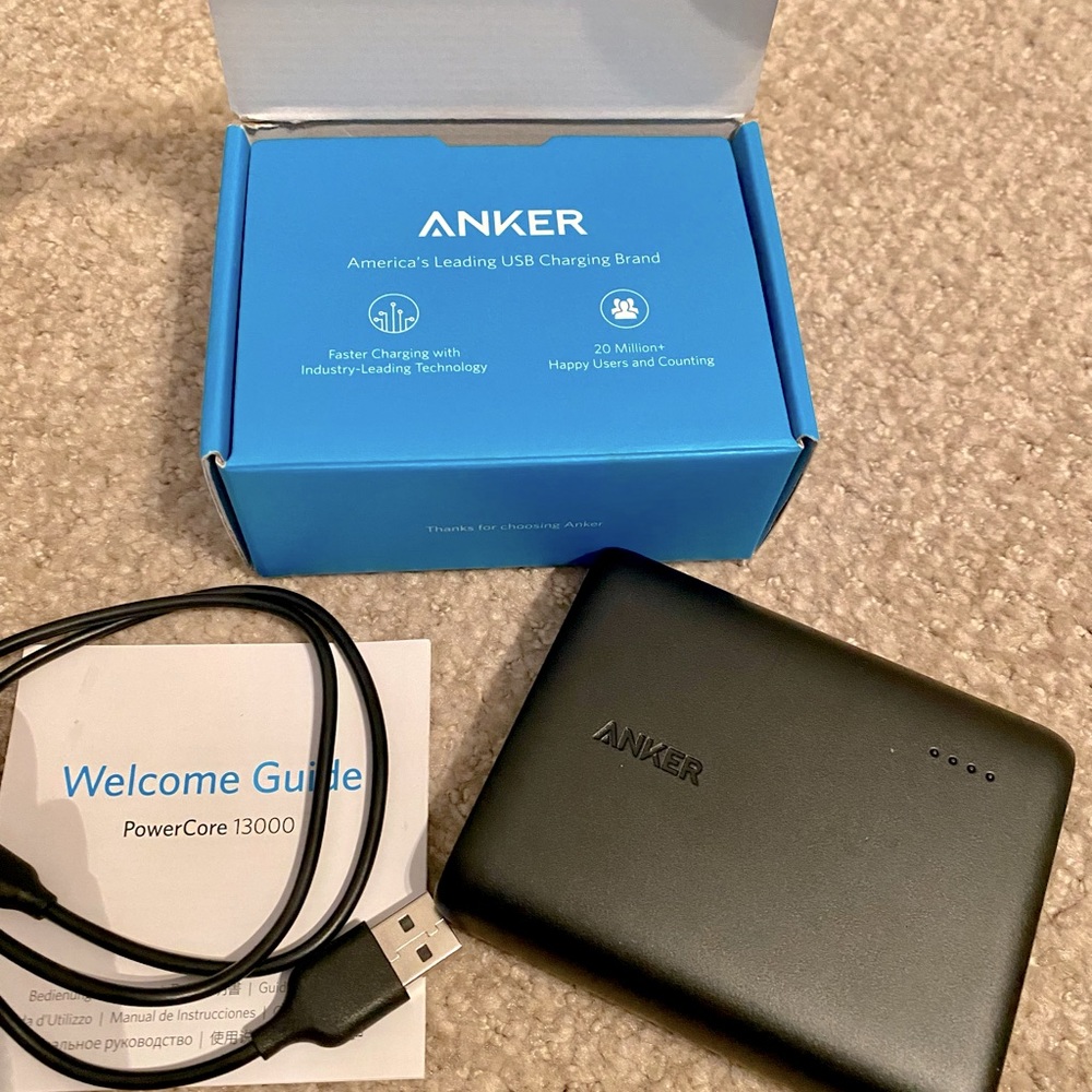 NEW Anker Power Bank Charger
